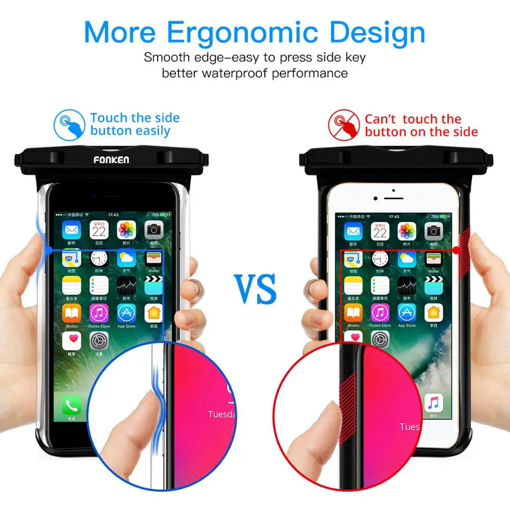 Funda impermeable FONKEN para Movil. Accesorio
