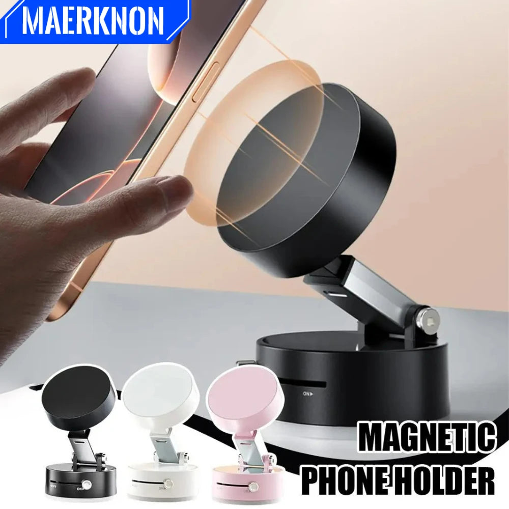 Soporte magnético portátil para teléfono móvil. Accesorio
