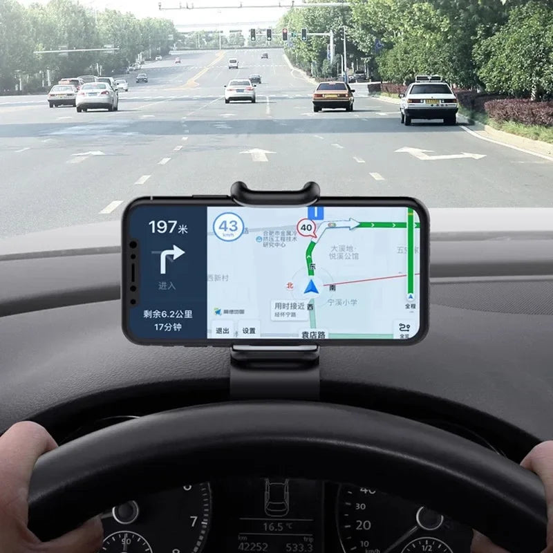 Soporte universal para teléfono móvil de coche, giratorio 360°. Accesorio