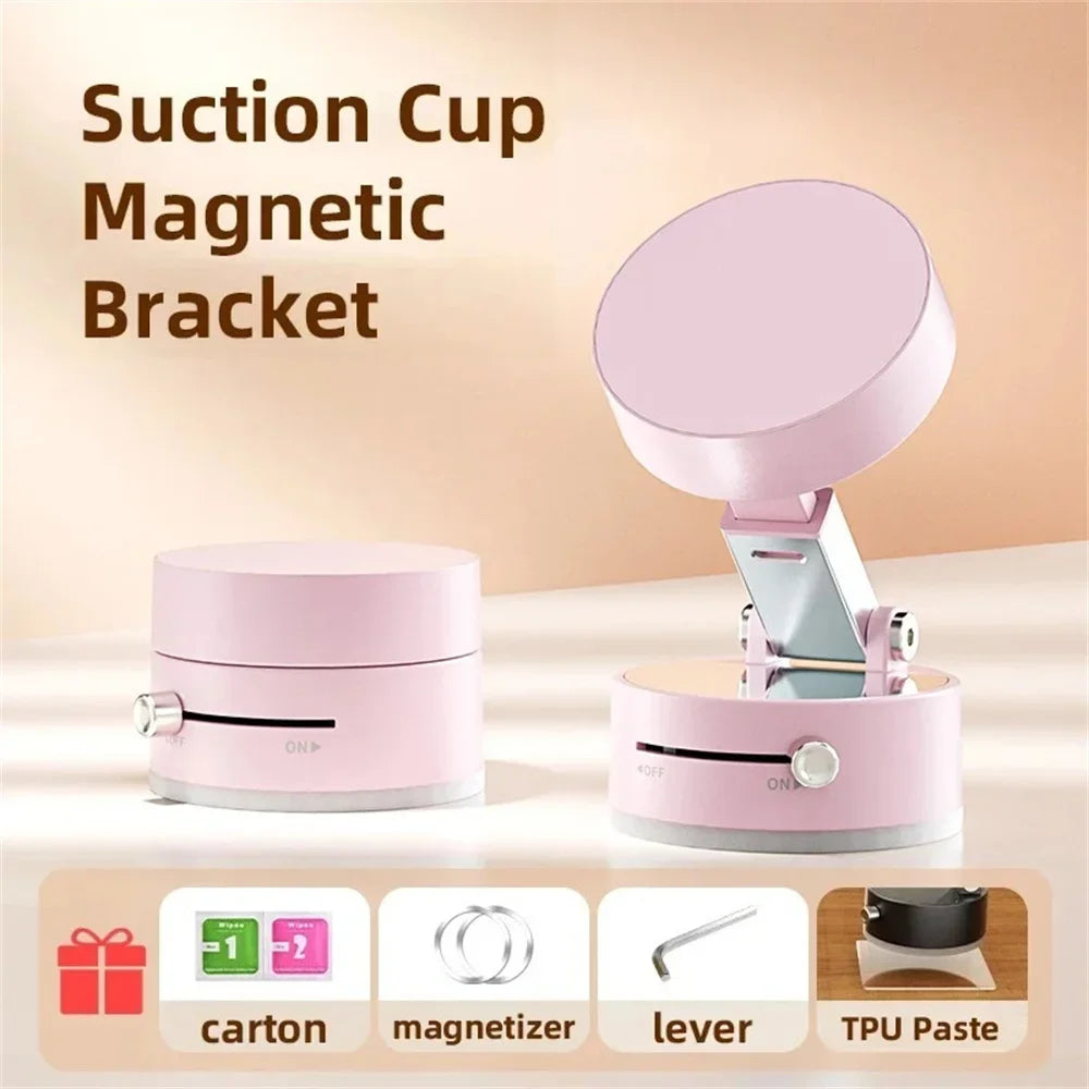 Soporte magnético portátil para teléfono móvil. Accesorio