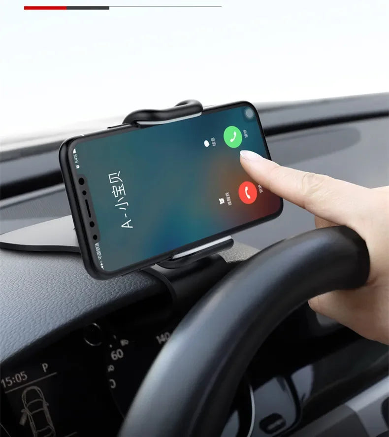 Soporte universal para teléfono móvil de coche, giratorio 360°. Accesorio