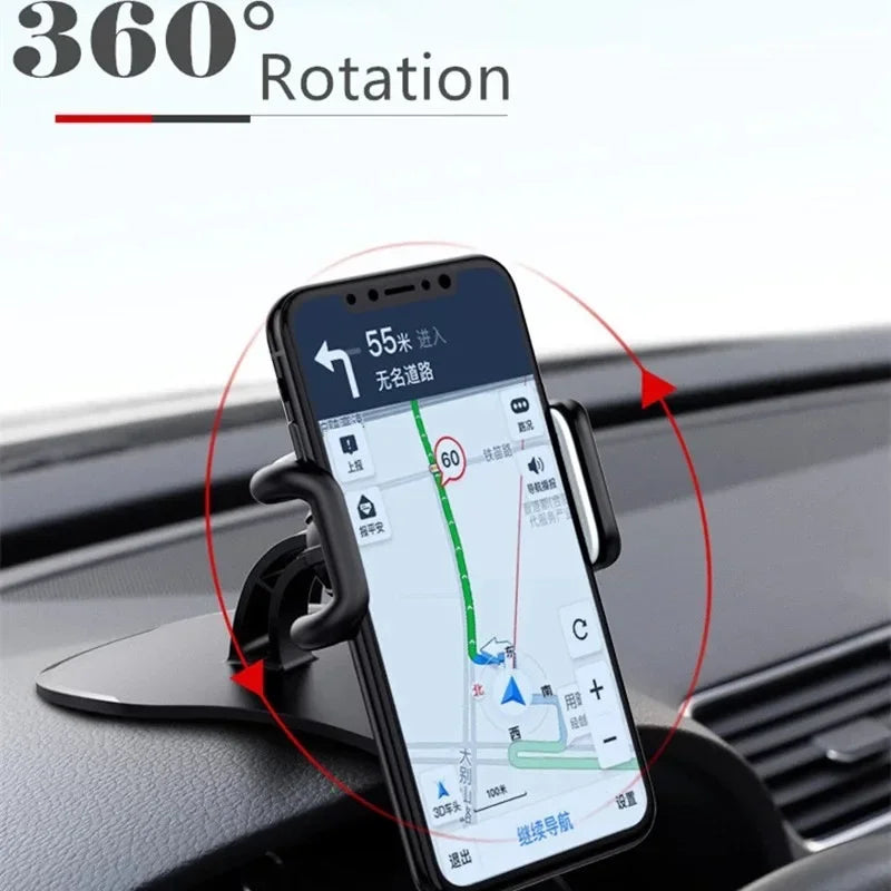 Soporte universal para teléfono móvil de coche, giratorio 360°. Accesorio
