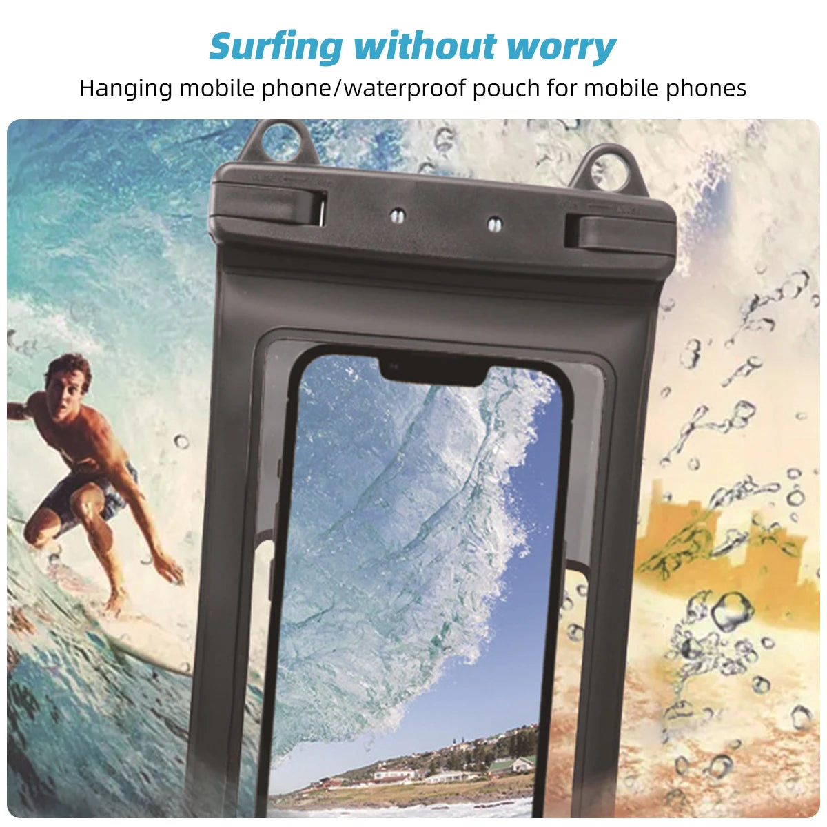 Funda impermeable FONKEN para Movil. Accesorio