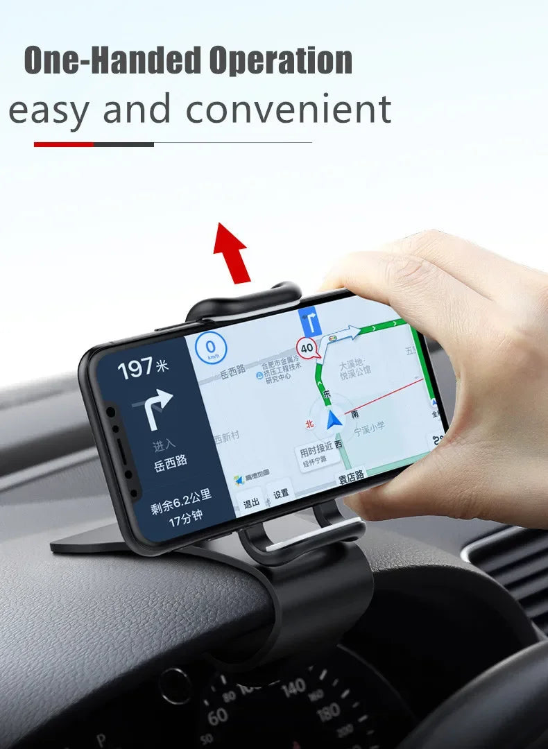 Soporte universal para teléfono móvil de coche, giratorio 360°. Accesorio